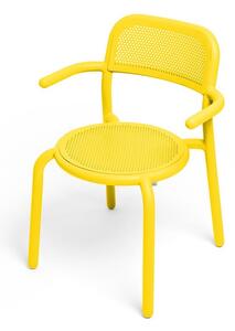 Fatboy armchair tonì sedia con braccioli di adatta per interni ed esterni, colore lemon