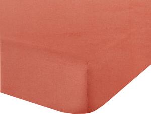 Lenzuolo letto sotto lenzuola con angoli in cotone made in italy CORALLO - SINGOLO