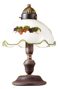 Kolarz 731.73.113 - Lampada da tavolo NONNA 1xE27/75W/230V vino/fragola