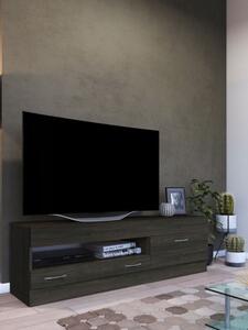 Mobile porta tv L150 x P40 x H45 ZENAS Rovere carbon