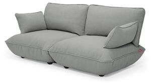 Divano sumo sofa medium di fatboy progettato per il massimo del comfort, finiture mouse grey