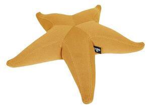 Ogo starfish out pouf galleggiante a forma di stella marina, colore senape, dimensione misura s