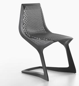 Plank myto chair sedia da esterno disegnata da konstantin grcic, colore nero