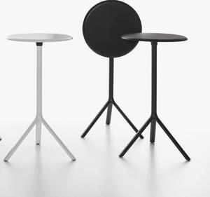 Plank miura table sistema di tavolo pieghevoli in alluminio verniciato in varie misure, colore nero