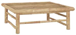 Tavolo da Giardino 65x65x30 cm in Bambù