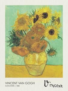 Riproduzione Sunflowers 1888, Vincent van Gogh