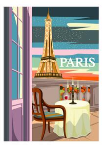 Illustrazione Travel Destination Vector Poster, Rudzhan Nagiev