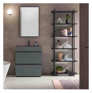 Birex gola up composizione bagno c-08 con due cassetti specchio e scaffalatura