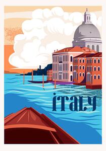 Illustrazione Travel Destination Vector Poster, Rudzhan Nagiev