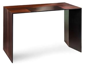 Albedo design praia desk scrivania consolle con fianchi sagomati all'interno, colore termotrattato