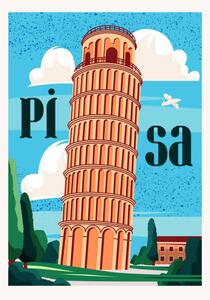 Illustrazione Travel Destination Vector Poster, Rudzhan Nagiev