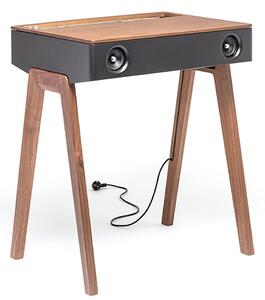 La boite concept lx diffusori acustici wireless in legno, finiture noce