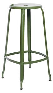 Chaises nicolle nicolle metal sgabello struttura in metallo in varie finiture, colore verde oliva, struttura metallo, dimensione sgabello altezza 80