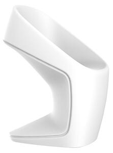 Vondom ufo chair di ora ïto sedia da esterno o interno in resina di polietilene, finiture bianco opaco