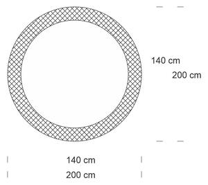 Tonin casa pitti specchio con cornice fusione goccia in due misure e due finiture, colore fumè, dimensione diametro cm 140