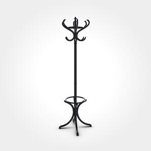 Ton stand by 15 appendiabito in faggio di design, colore nero