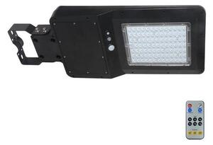 Lampada stradale solare LED con sensore LED/40W/9,6V IP65 4000K + +TC
