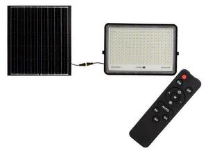 LED Proiettore solare da esterno LED/30W/3,2V 4000K nero + +TC