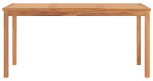 Tavolo da Pranzo da Giardino 160x80x77 cm in Massello di Teak