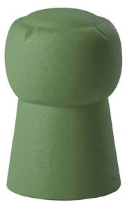 Slide design cin cin sgabello a forma di tappo di champagne in varie finiture, colore malva green