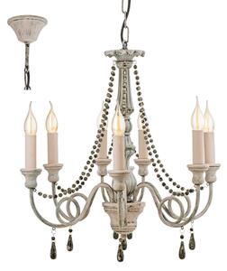 Eglo 49822 - Lampadario a sospensione con catena COLCHESTER 8xE14/40W