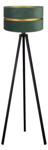 Duolla - Lampada con piedistallo DUO 1xE27/60W/230V diametro 44 cm verde/wenge