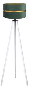 Duolla - Lampada con piedistallo DUO 1xE27/60W/230V diametro 44 cm verde/bianco