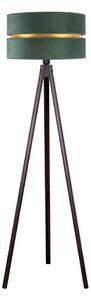 Duolla - Lampada con piedistallo DUO 1xE27/60W/230V diametro 44 cm verde/wenge