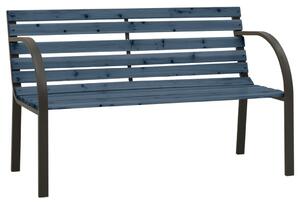 Panca da Giardino Bambini 81 cm in Legno di Abete Cinese Grigio