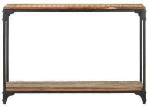 Tavolo Consolle 110x30x75 cm in Legno Massello di Recupero