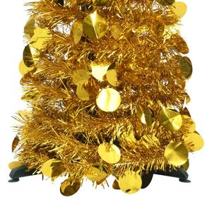Albero di Natale Artificiale Apribile Oro 180 cm PET