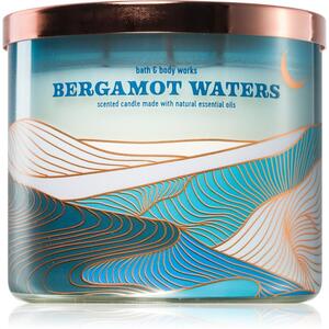 Bath & Body Works Bergamot Waters candela profumata 411 g