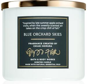 Bath & Body Works Blue Orchard Skies candela profumata 411 g
