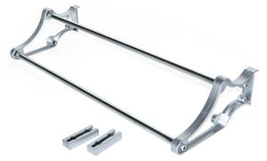 Porta Scarpe Self Per Interno Armadio Imballo 1 Pezzo Verniciato Alluminio Acciaio E Emuca