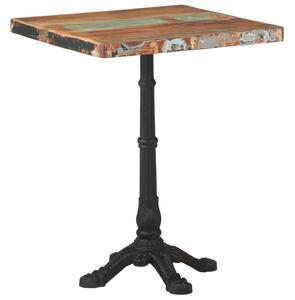 Tavolo da Bistrot 60x60x76 cm in Legno Massello di Recupero