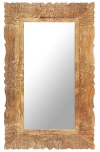 Specchio 80x50 cm in Legno Massello di Mango