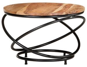 321936 Coffee Table 60x60x40 cm Solid Acacia Wood