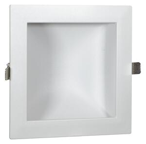 Faro LED da incasso Luce INDIRETTA 20W Quadrato Foro da 155x155mm a 172x172mm Colore Bianco Caldo 2.700K