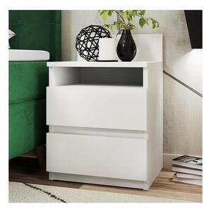 Comodino MALWA 59x40 cm bianco