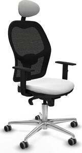 Sedia da ufficio con poggiatesta Jorquera Piqueras y Crespo 1D086G1 Bianco