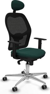 Sedia da ufficio con poggiatesta Jorquera Piqueras y Crespo 1D086G1 verde