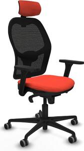Sedia da ufficio con poggiatesta Jorquera Piqueras y Crespo 3D036G2 Arancione scuro