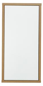 Mensola a parete finitura bianca e legno chiaro rovere L30 cm FLEXO