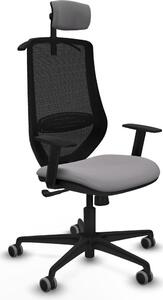 Sedia da ufficio con poggiatesta Mardos Piqueras y Crespo D036G2H Grigio