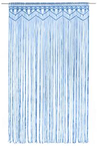 Tenda Macramè Blu 140x240 cm in Cotone