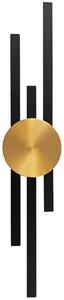 Lampada da parete LED APP1437-W BLACK GOLD