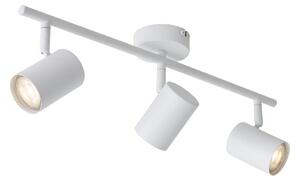 Faretto da soffitto moderno bianco 3 luci orientabile - Jeana
