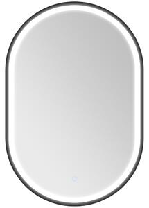 HOMCOM Specchio da bagno LED touch con 3 colori di luce, 50x70 cm | Aosom Italy