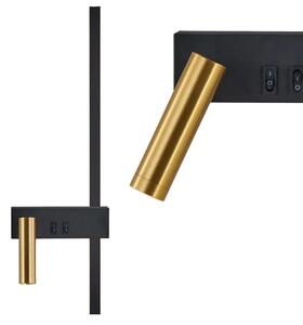 Lampada da parete APP1439-W BLACK GOLD LEFT