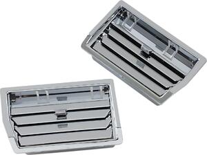 Show Chrome Honda Goldwing Gl1500 52-552 Griglia Aria Calda Argento Taglia Unica
